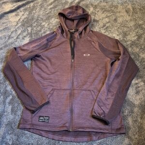 Purple Hooded Jacket